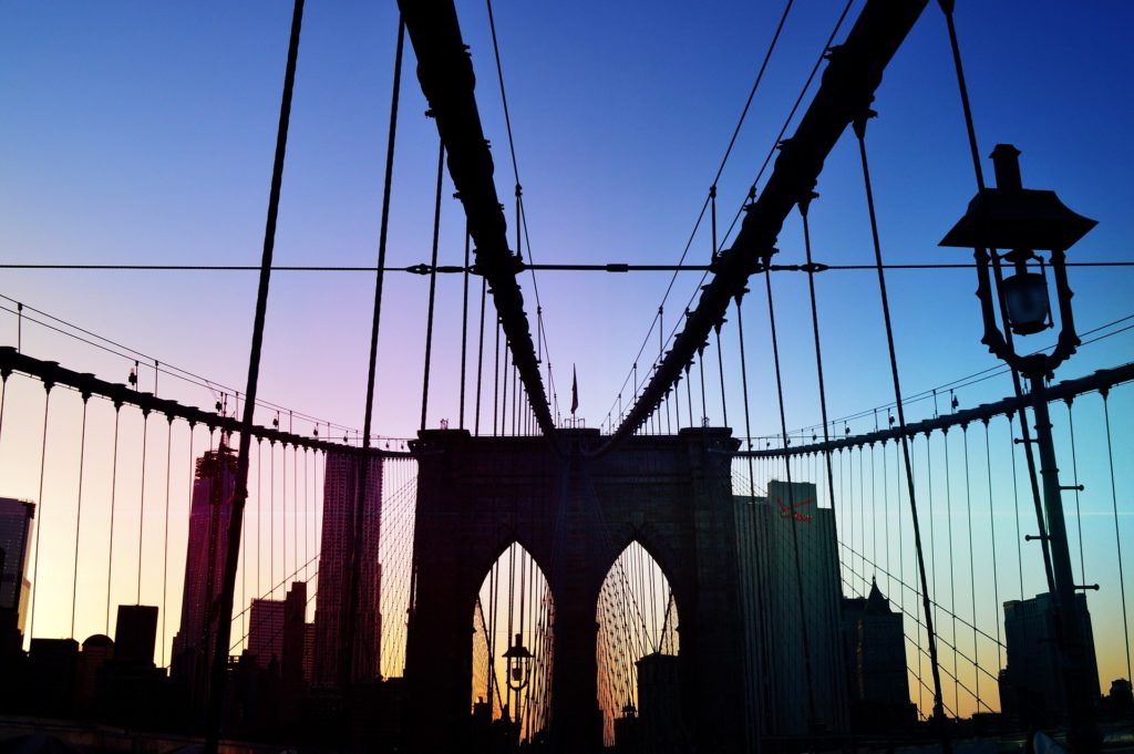 Bridge at dusk