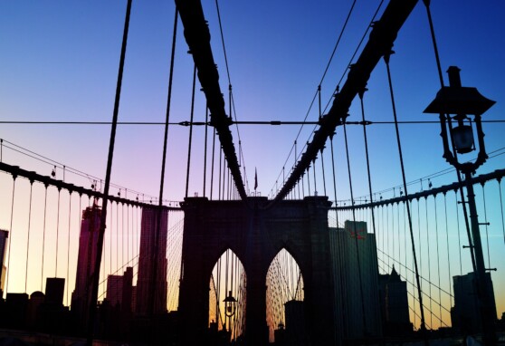 Bridge at dusk