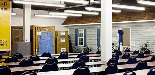 Hilldrup's Stafford location's training room