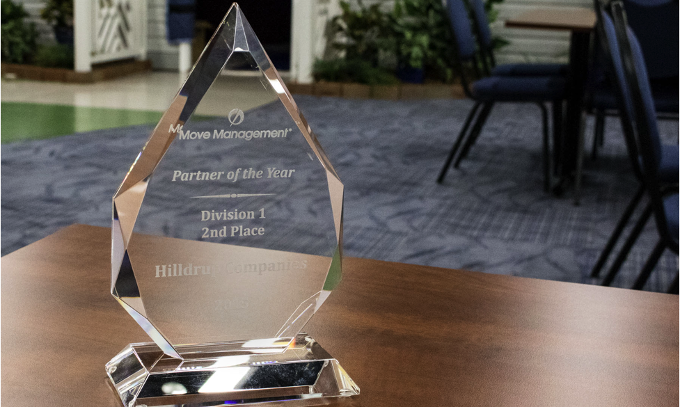Image for Hilldrup receives award from Move Management Inc.
