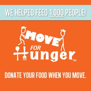 Move For Hunger ad