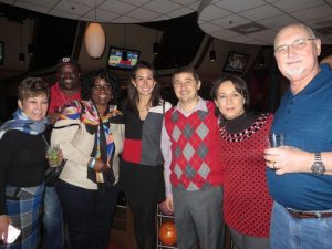 Hilldrup team at Christmas party