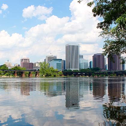 Richmond skyline