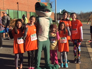 Runners during Stafford 5K