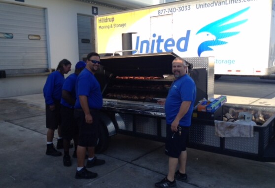 Cookout during driver appreciation week