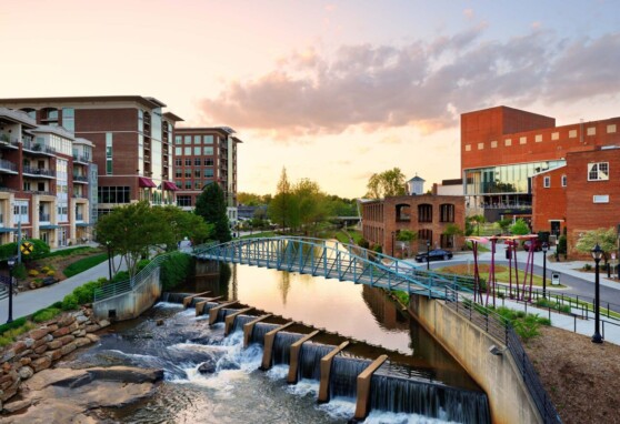 Greenville skyline