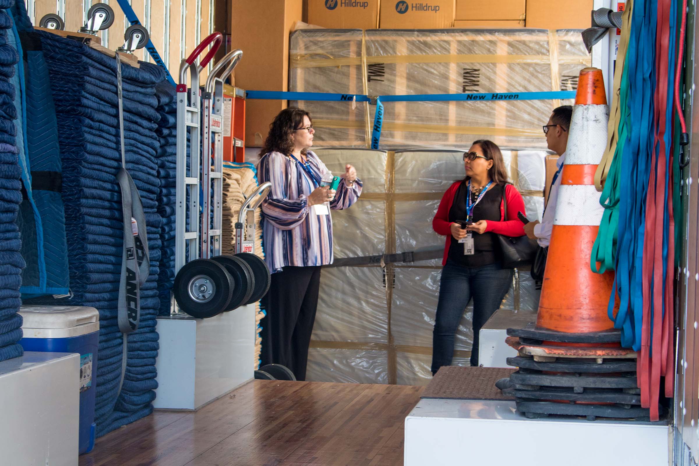 Michele House gives tour to the State Department
