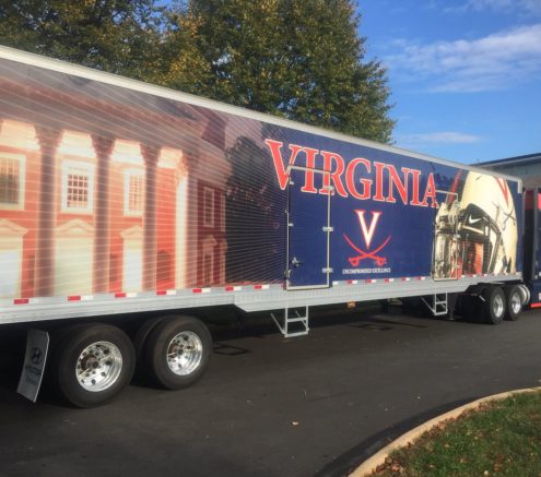 UVA Truck heading to Pittsburgh
