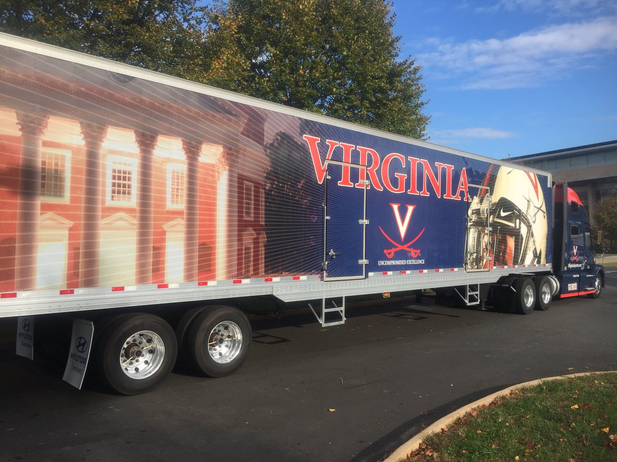 UVA Truck heading to Pittsburgh