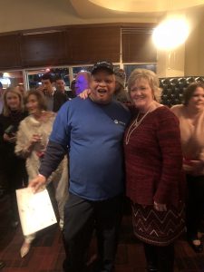 Grand prize winner of Hilldrup's 2017 Christmas party