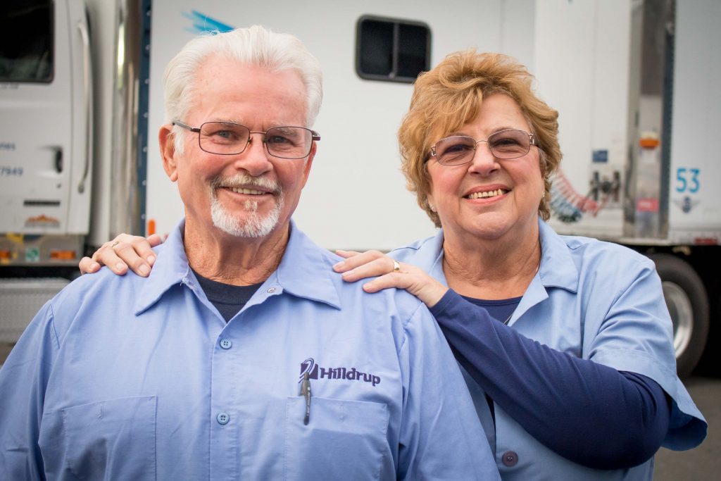 Joe and Sue Dean Drive into Retirement Hilldrup