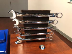 Carlton Acors retirement gift