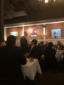 Charles W. McDaniel at Sales Dinner event
