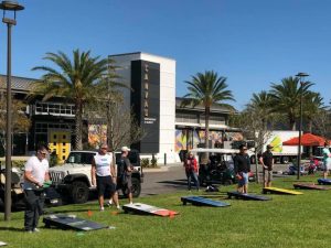 Cornhole tournament in Florida