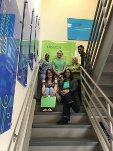 Raleigh team on St. Patrick's Day