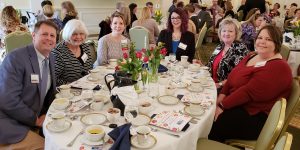 Hilldrup table at RUW event