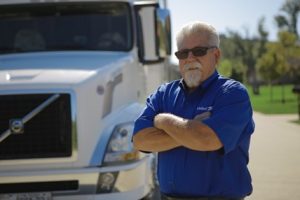 Bob Fitzgerald with truck