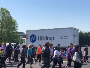 Participants walk in March For Babies event in Greenville