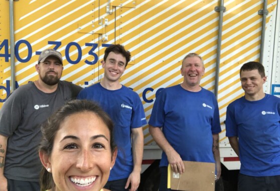 Hilldrup moving crew with Jordan McDaniel