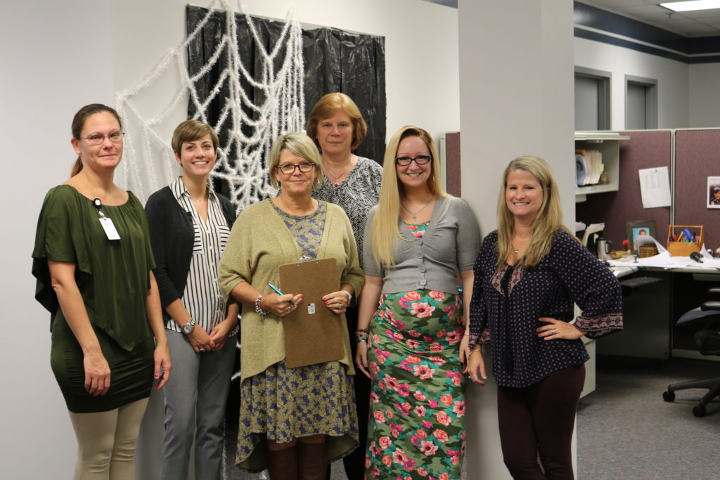 Hilldrup employees enjoy Halloween activity together