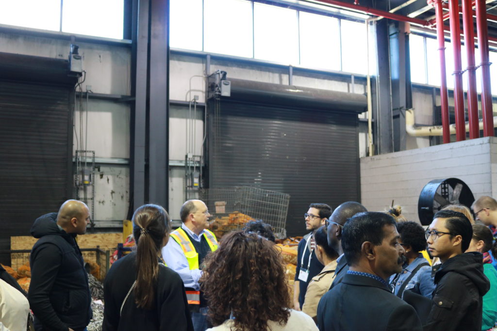 Students enjoy a tour of airport