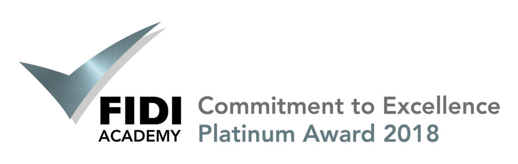 FIDI's Platinum Award logo