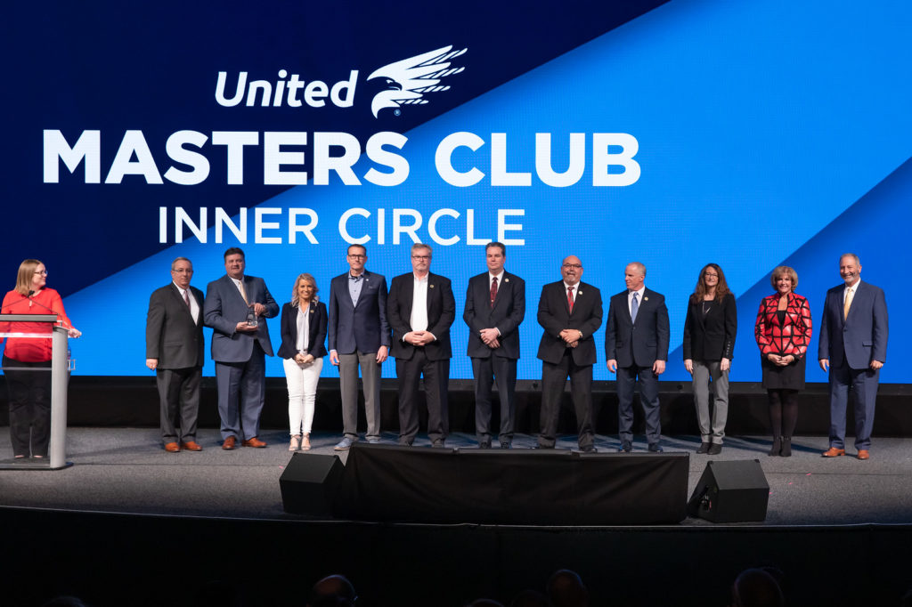Receipients of the Masters Club Inner Circle at the 2019 Learning Conference