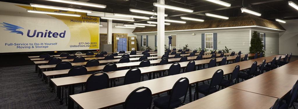 Hilldrup's Stafford location's training room