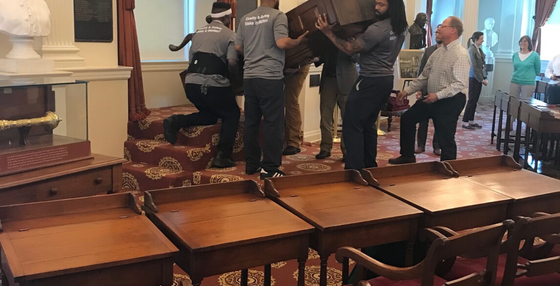 Image for Moving a Virginia State Relic