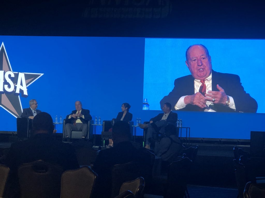 Charles G. McDaniel speaking at AMSA's 100th Annual Education Conference and Expo