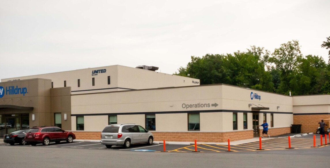 Hilldrup's Corporate Headquarters in Stafford