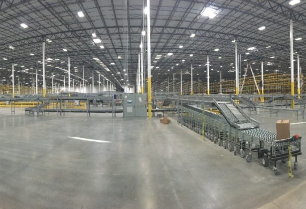 The inside of HD Supply's warehouse in Atlanta