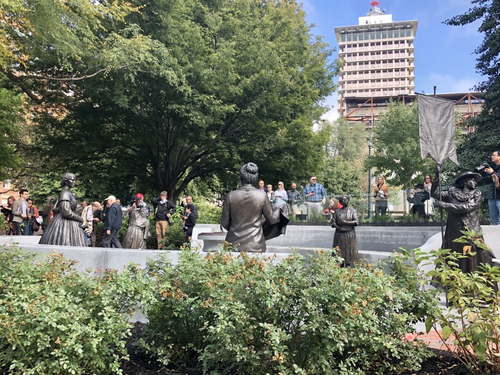 The Virginia Women's Monument in Richmond, VA