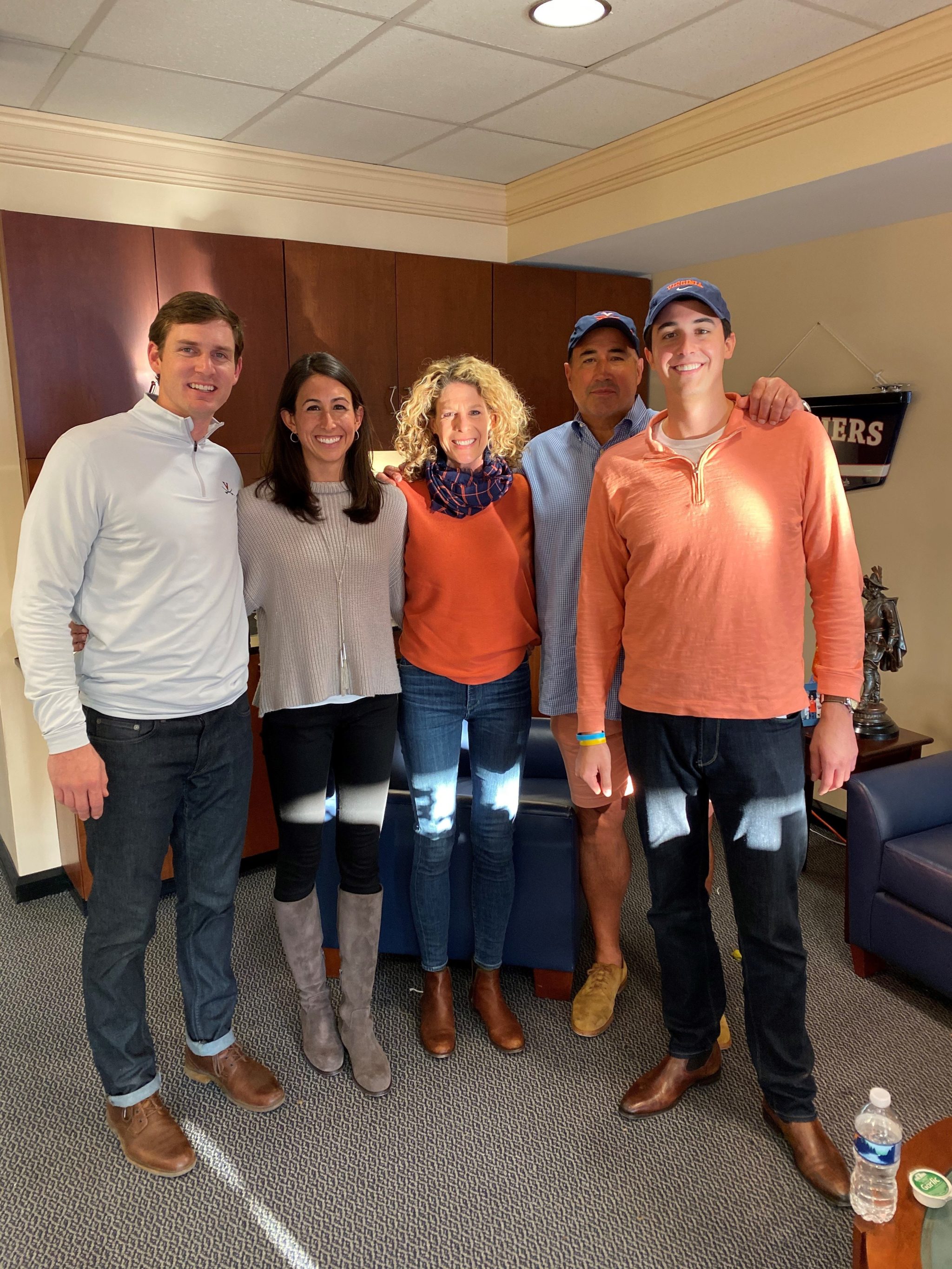 Hilldrup employees at UVA cavaliers event