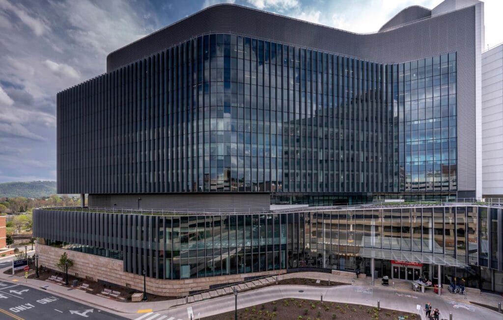 UVA Health's new tower will help treat those with COVID-19 during the pandemic. 