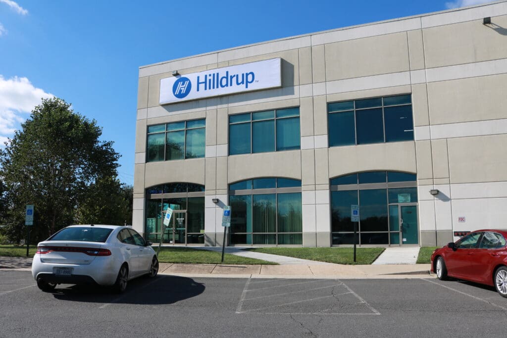 Hilldrup's Dulles office in Sterling, VA