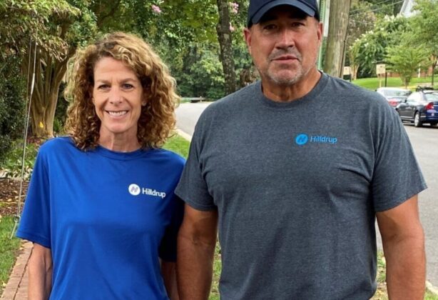 Tricia and Charles W, McDaniel participate in the virtual Stafford 5K