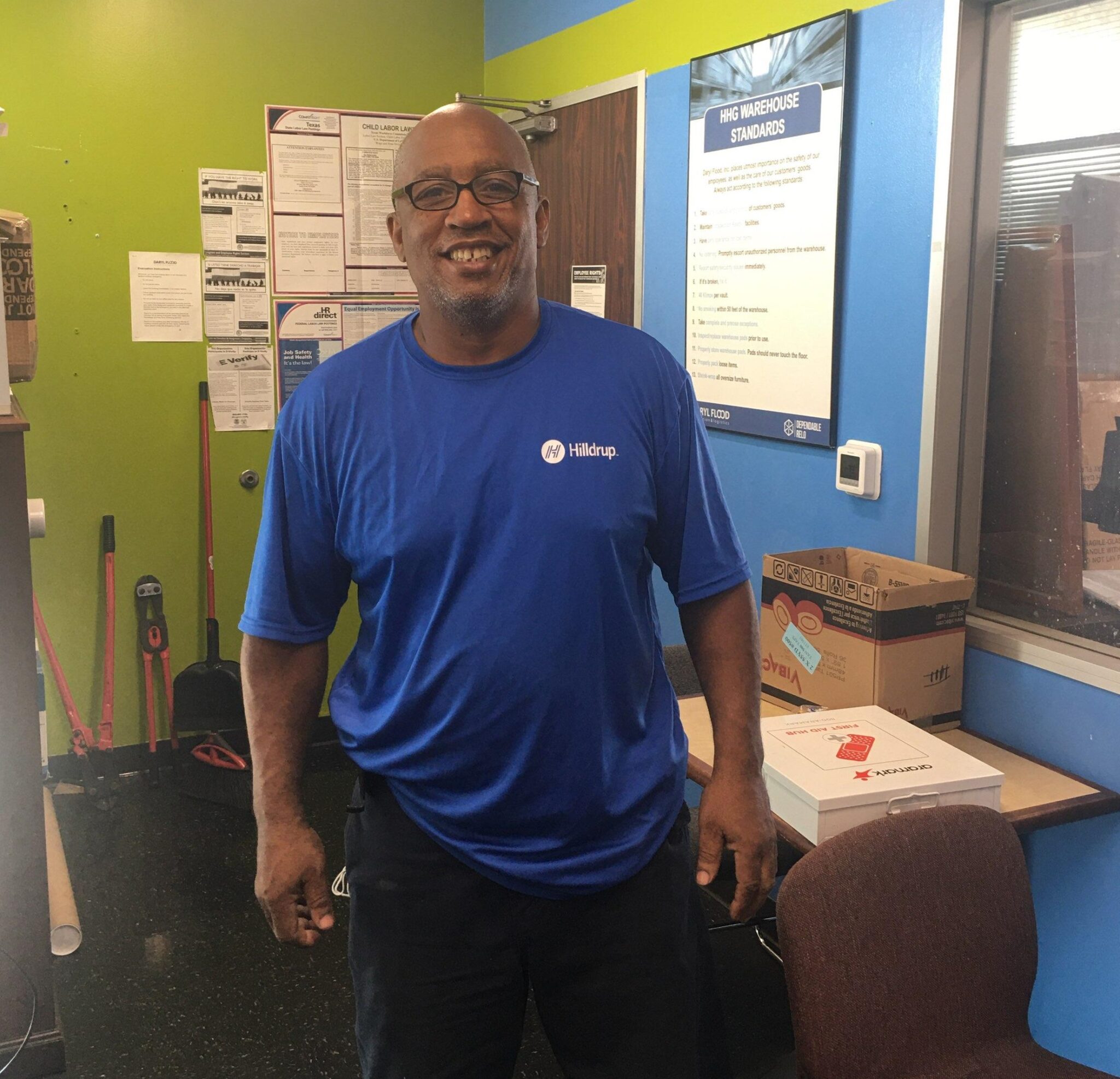 Image for Mike Ingram, Hilldrup Van Operator, Recognized as United’s Van Operator of the Month