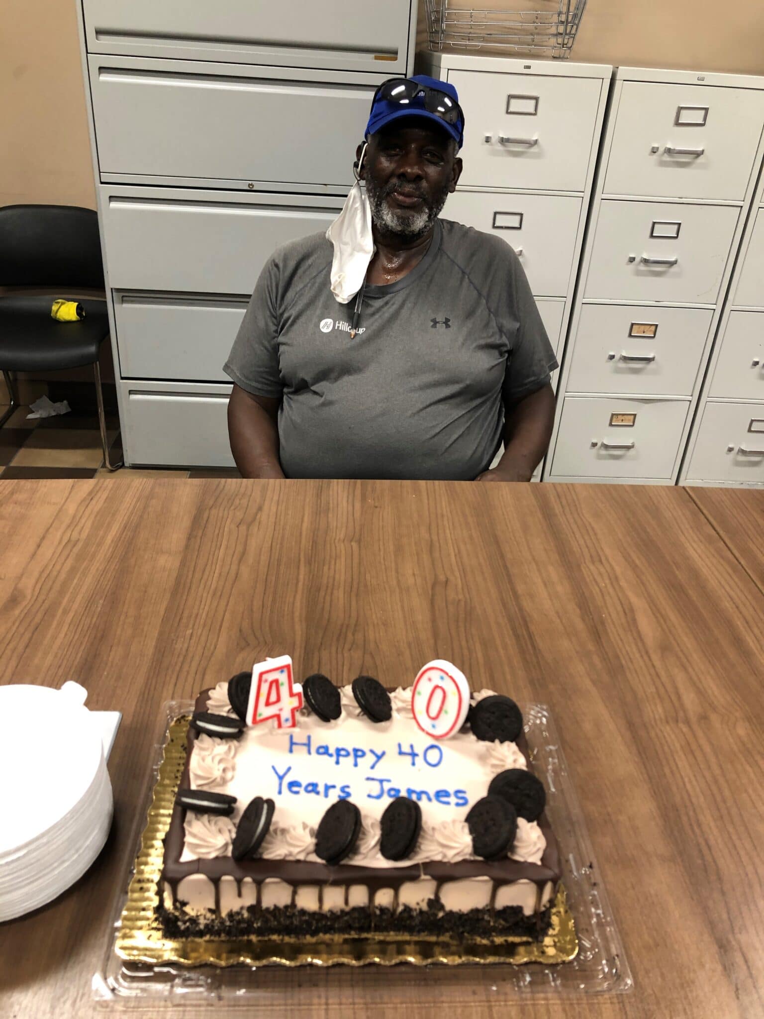 Image for James Lewis, Van Operator, Celebrates 40 Years with Hilldrup