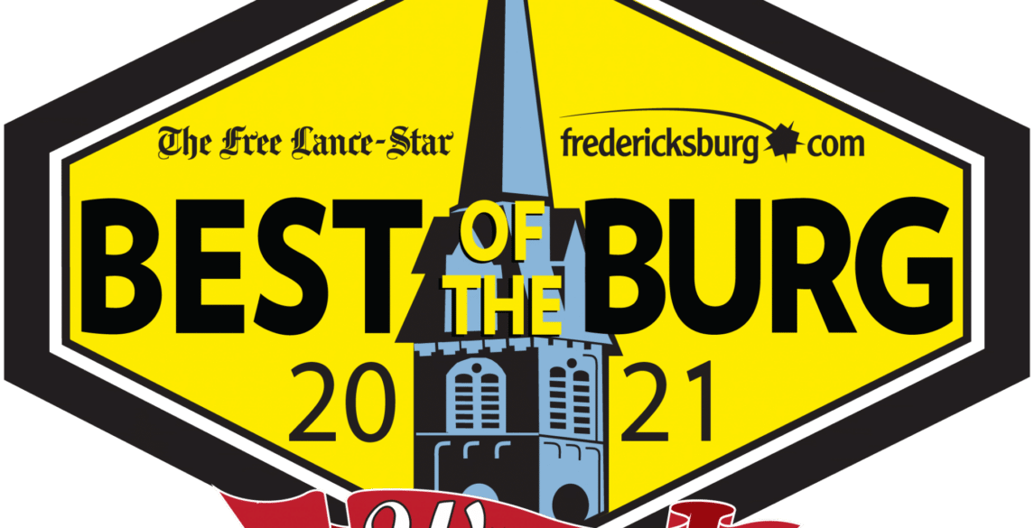 Fredericksburg's Best of the Burg 2021 logo