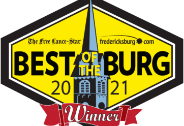 Fredericksburg's Best of the Burg 2021 logo