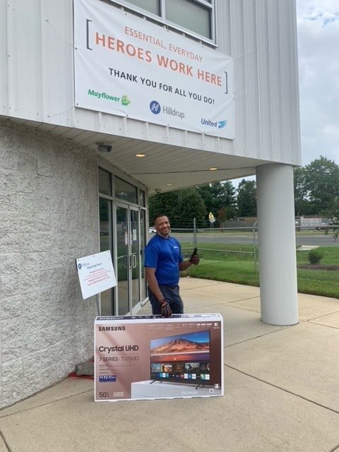 Gregory Spencer, Van Operator from Capitol Heights, during Van Operator Appreciation Week 