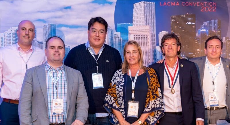 John Seal with his fellow LACMA Board Members at the 2022 LACMA Convention.