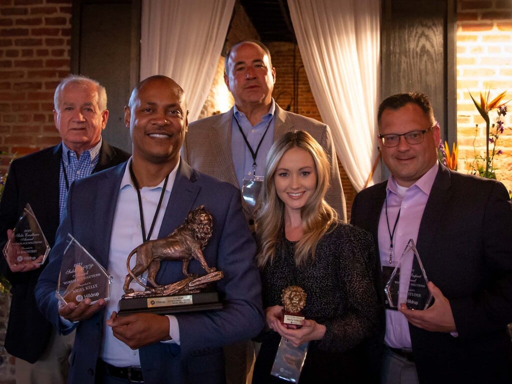 Hilldrup's 2021 All Sales Award Winners 