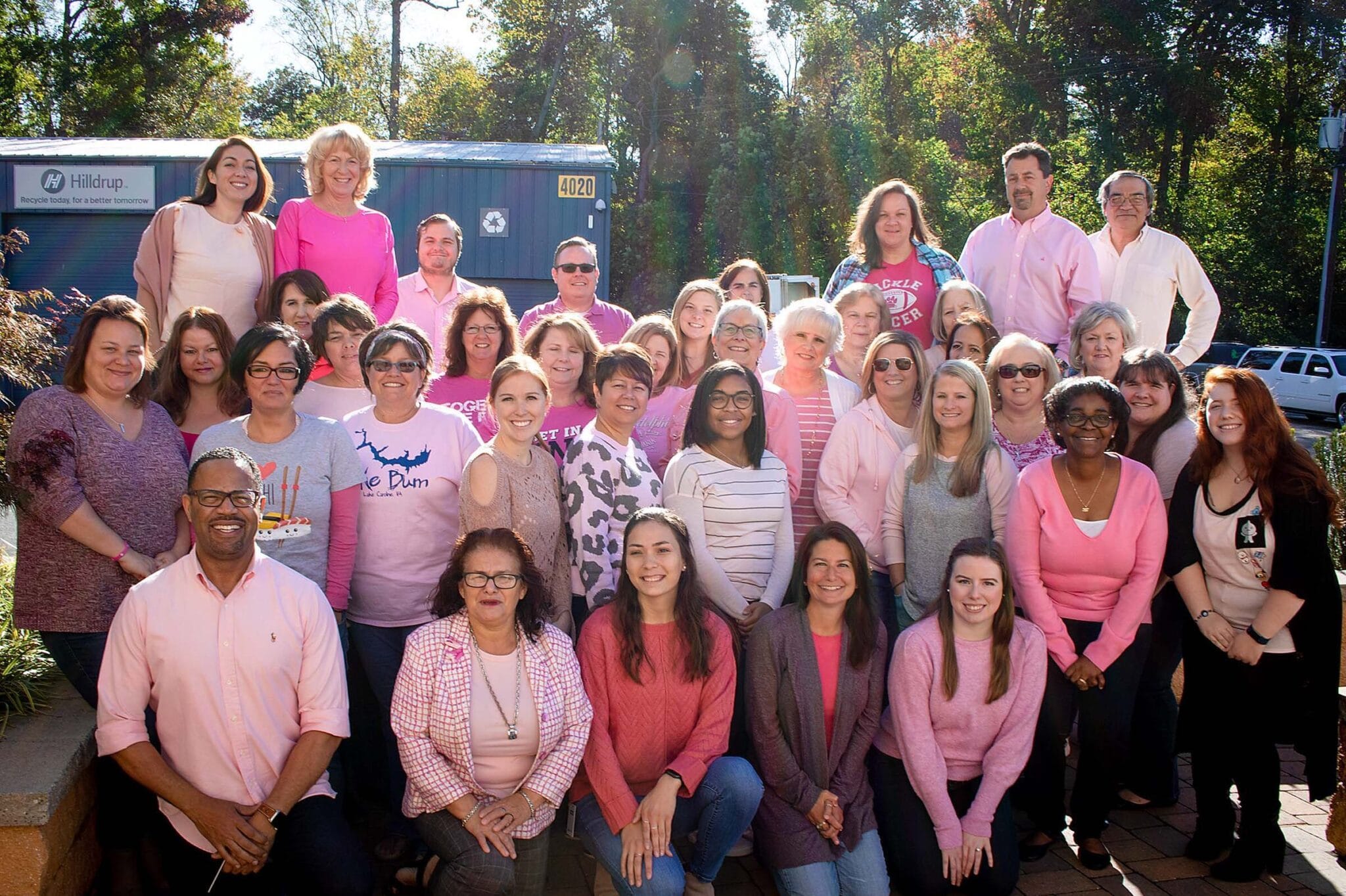 Pink day at Hilldrup