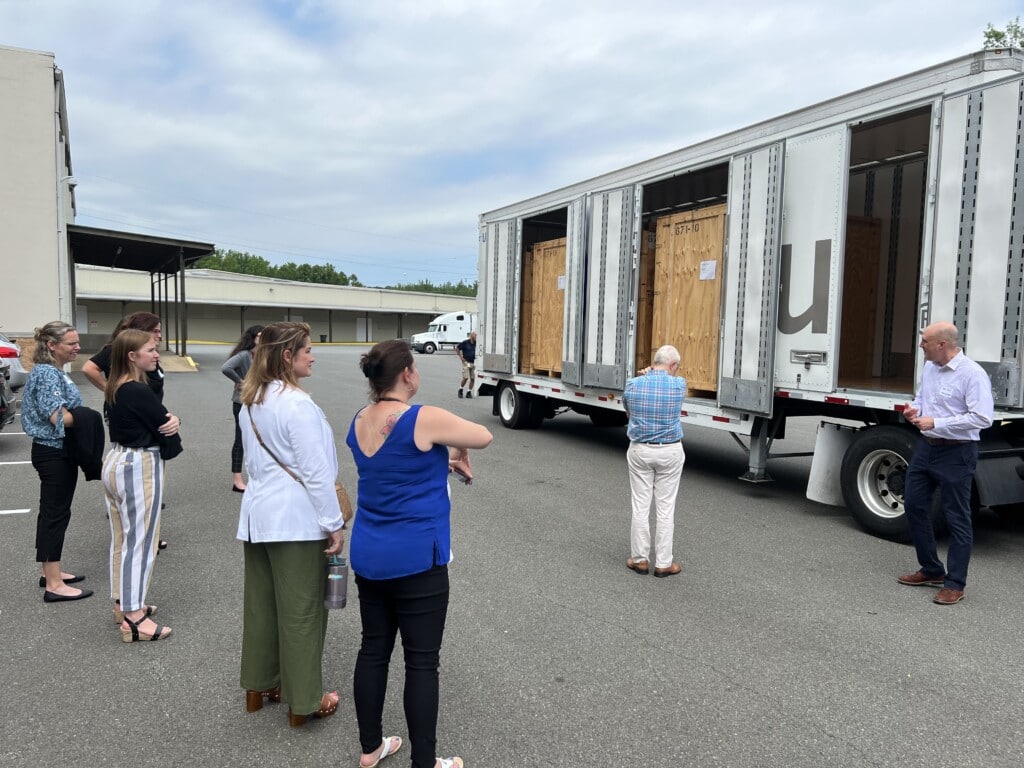 School Counselors learn about our fleet and operations. 