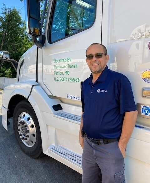 Eric Galioto, Mayflower's Van Operator of the Month June 2022