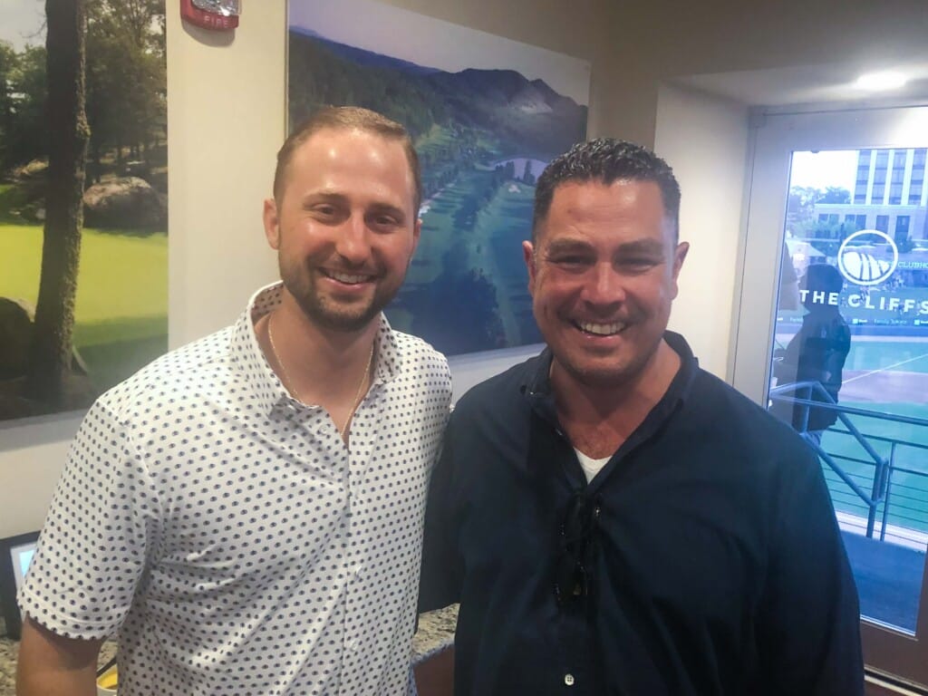 Guests at Hilldrup's Greenville Drive game 