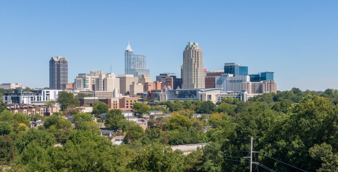Picture of Raleigh's skyline