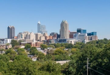 Picture of Raleigh's skyline